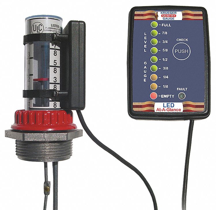 LED REMOTE TANK GAUGE, FOR USE WITH KRUEGER G