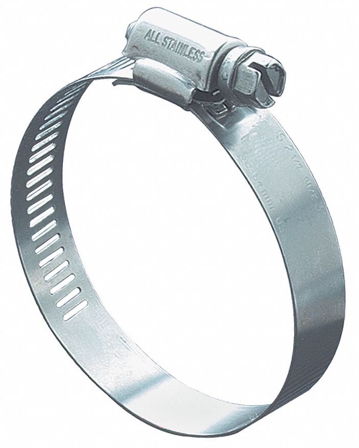 5CZE6 - Hose Clamp 1 to 2 In SAE 24 SS PK10