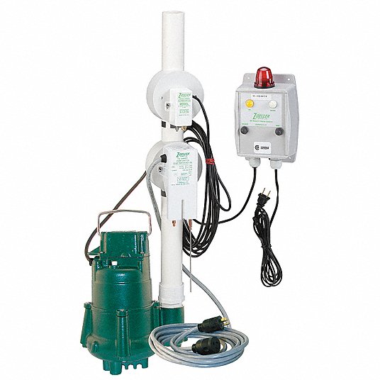 ZOELLER, 4/10, Sensor, Elevator Sump Pump with Oil Sensor - 5CZF8|940-0006  - Grainger
