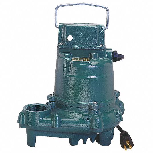 ZOELLER Submersible Sump Pump, 3/10 HP, Cast Iron, 115V AC, No Switch ...