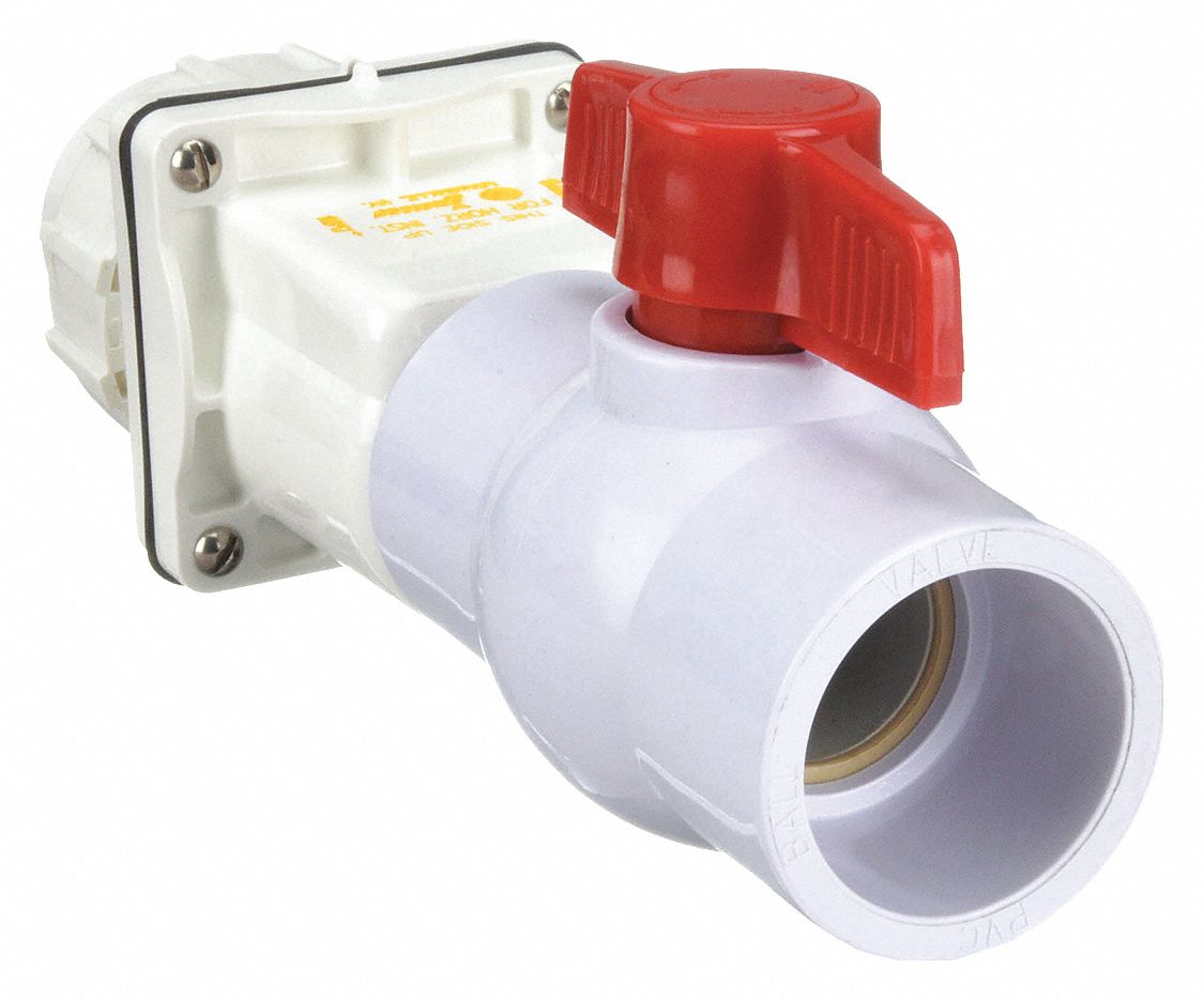 ZOELLER, Single Flow, Inline Swing, Check Valve with Ball Valve and