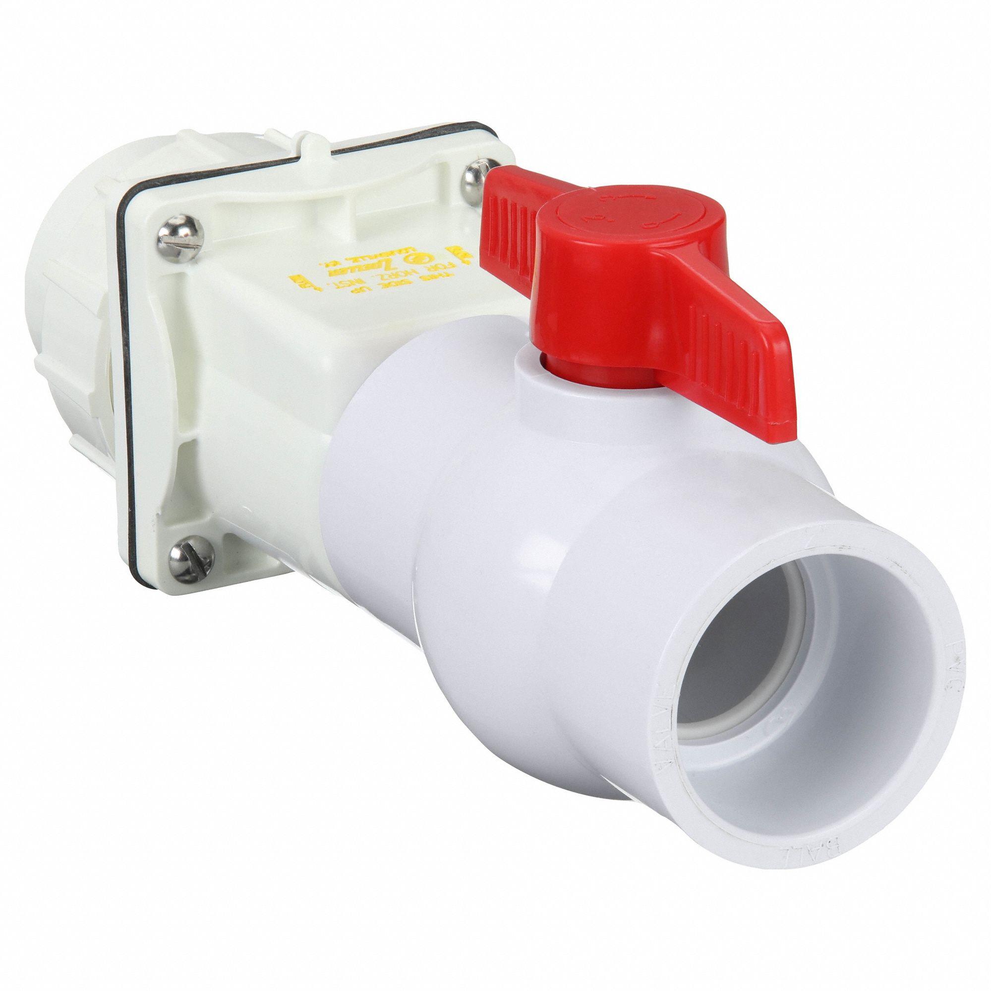 CHECK VALVE W/ BALL VALVE AND UNION,PVC