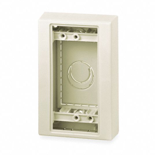 Low Profile Box, Material of Construction Nonmetallic - Grainger