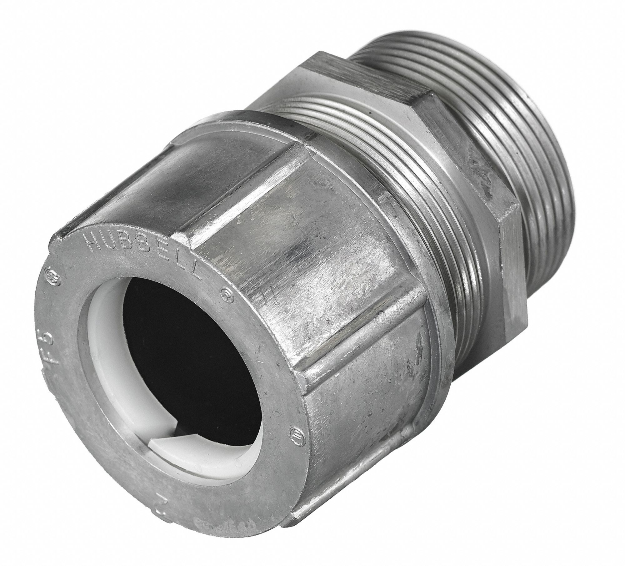 HUBBELL WIRING DEVICE-KELLEMS Liquid Tight Cord Connector, 1.94 in to 2 ...