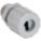 LIQUID TIGHT CORD CONNECTOR, NYLON, ⅜ IN MNPT, 0.25 IN TO 0.38 IN, GREY