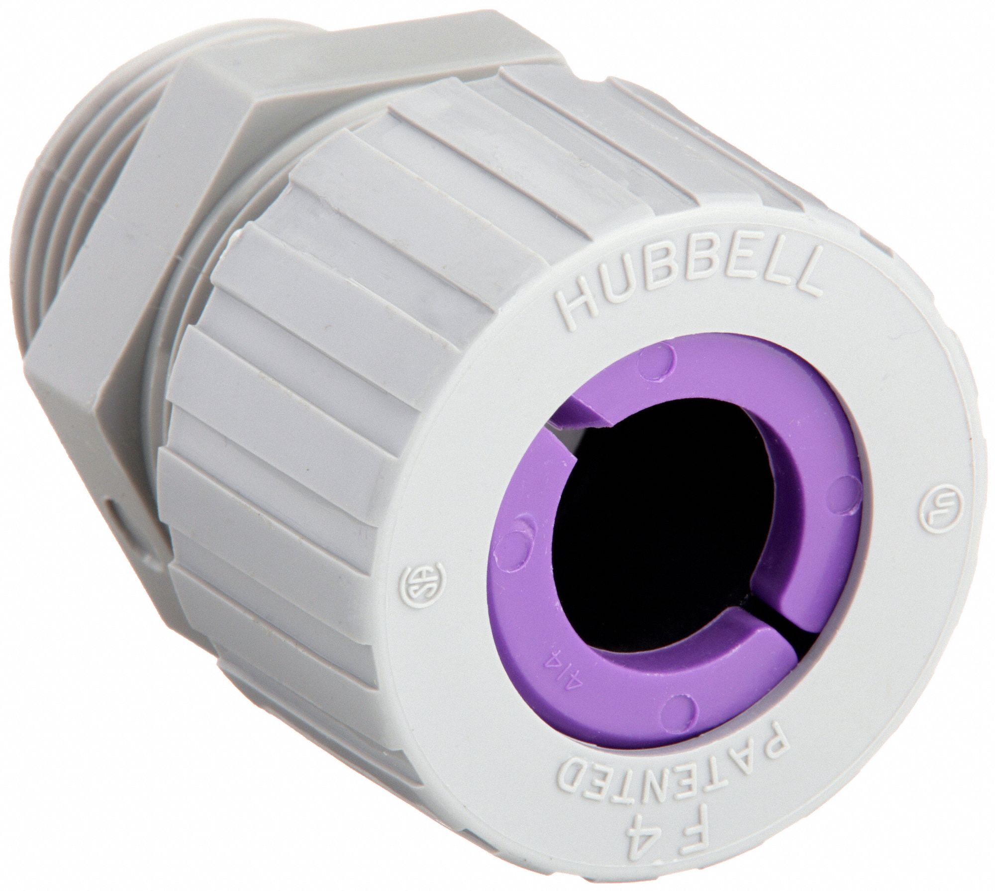 LIQUID TIGHT CORD CONNECTOR, NYLON, 1 IN MNPT, 0.75 IN TO 0.88 IN, GREY