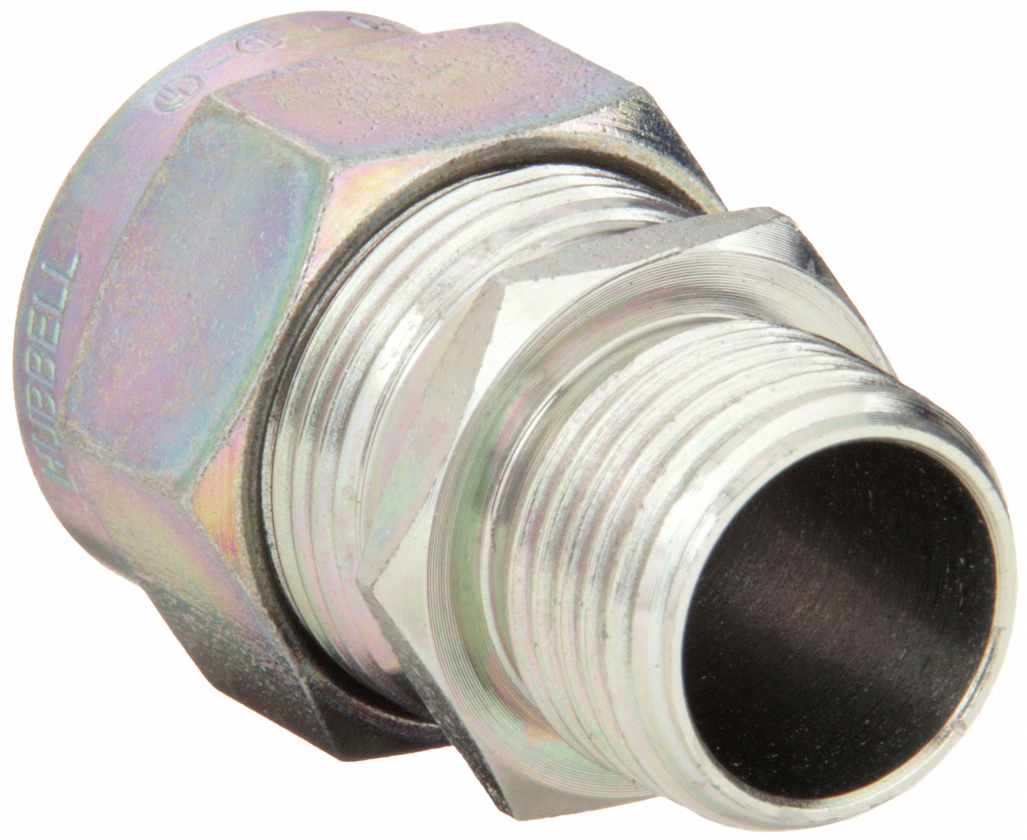 HUBBELL WIRING DEVICEKELLEMS Liquid Tight Cord Connector Steel, 1/2