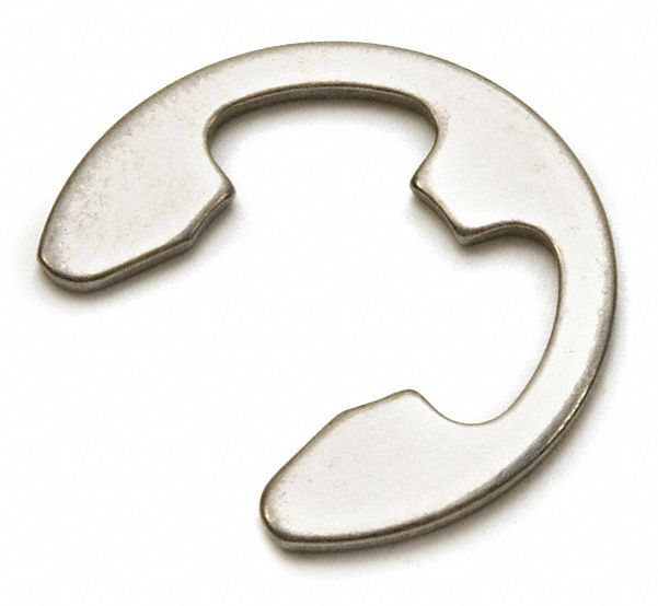 Retaining Ring,External,0.015 Thk,PK50: External, Curved Rim  Tooth-Locking, 0.015 in Thick, 50 PK