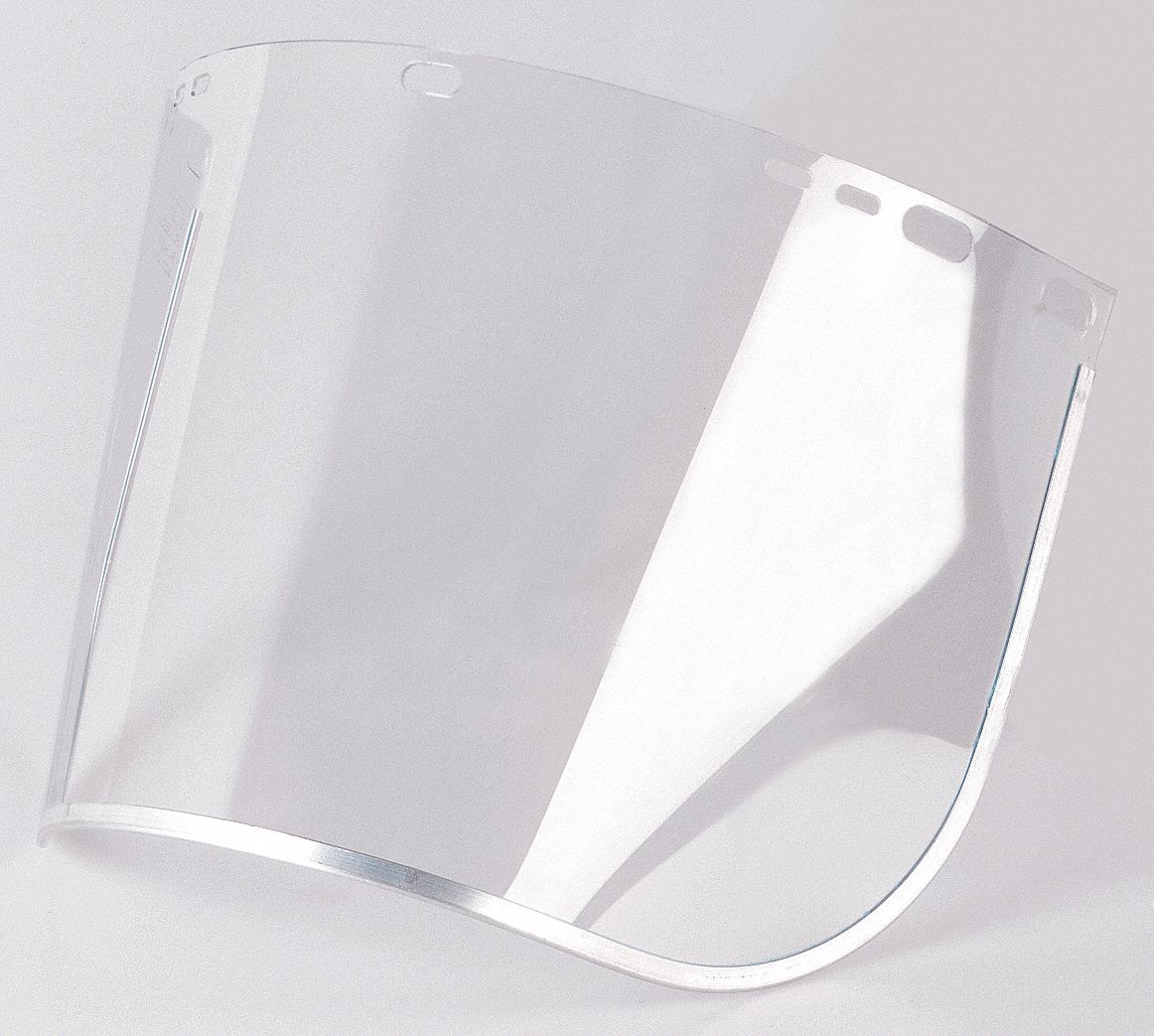 FaceShieldVisor Clr Uncoated PC