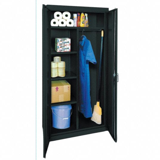 SANDUSKY, 36 in x 24 in x 78 in, 4 Shelves, Storage Cabinet