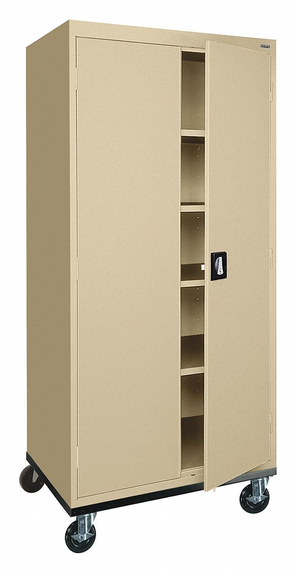 Sandusky Commercial Storage Cabinet Sand 78 H X 36 W X 24 D