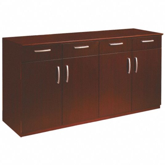 Storage Cabinet,Buffet,Sierra Cherry - Grainger