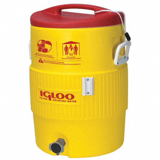 Igloo 5 Gallon Green Turf Series Insulated Beverage Dispenser / Portable  Water Cooler 42051