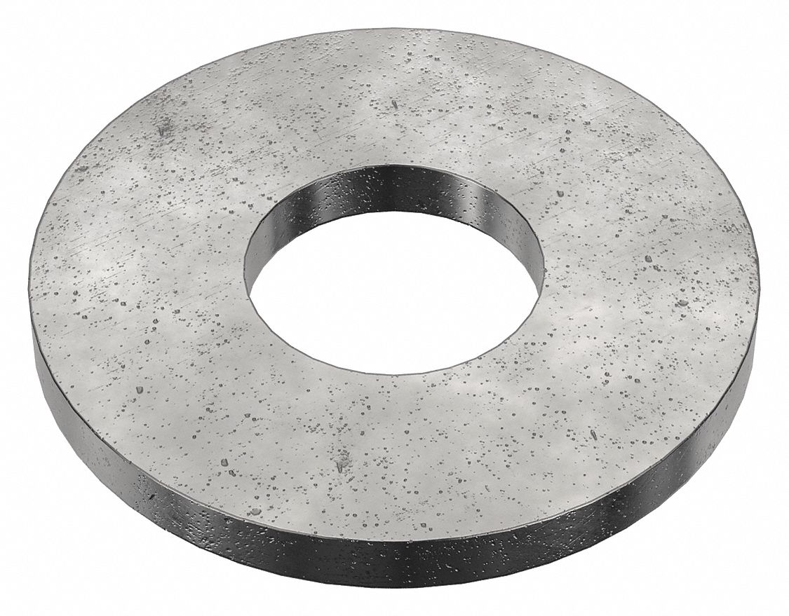 USS Washer: Through Hardened, Advanced Corrosion Resist, Steel, 1/2 in Screw Sz, 25 PK