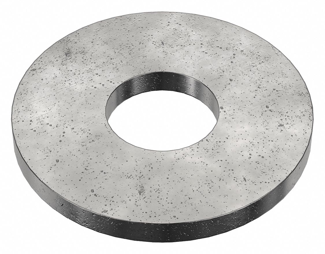 USS Washer: Through Hardened, Advanced Corrosion Resist, Steel, 5/8 in Screw Sz, 25 PK