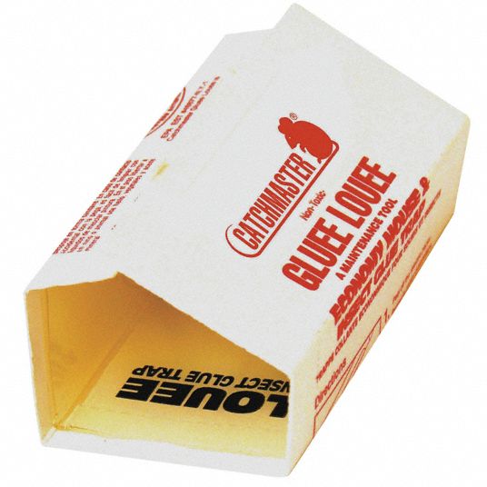 911169 Catchmaster Glue Trap: Disposable, Trapping Mice, Bait Box