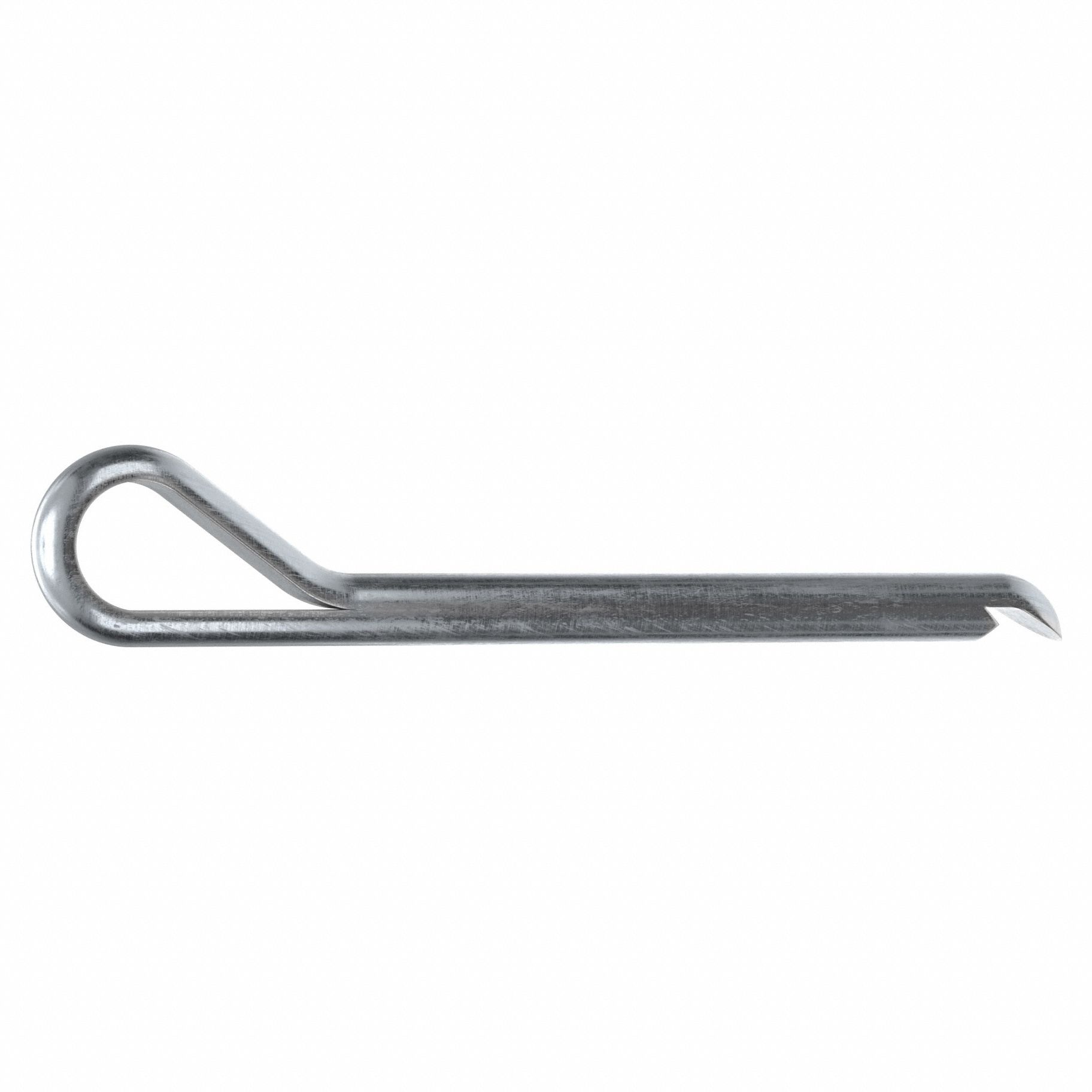 Cotter Pin, 0.094 in dia, 1 in L, PK16000: Extended Prong, Inch, 3/32 in Pin Dia, Steel, 16, 000 PK