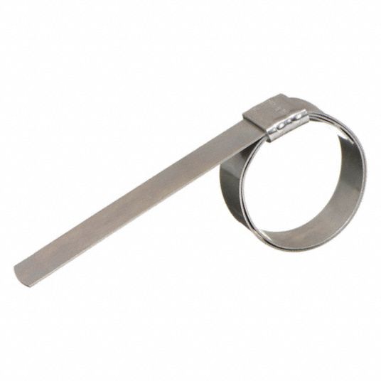 2 ID, Grade 201, Stainless Steel Preformed J-Type Clamp