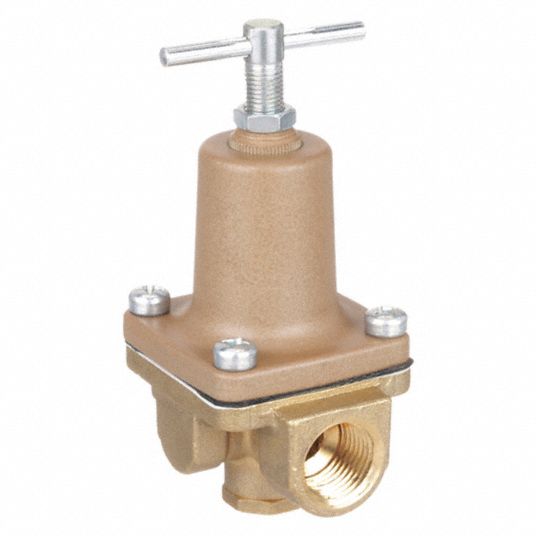 Watts 1/2 LF 26AB Pressure Regulator, 1/2 in, 3 to 50 PSI