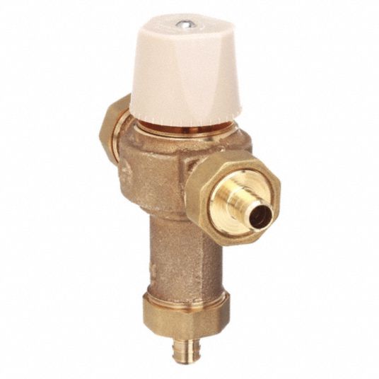 WATTS, LFMMV, Brass, Mixing Valve 5DMF83/4 LF MMVPEX Grainger