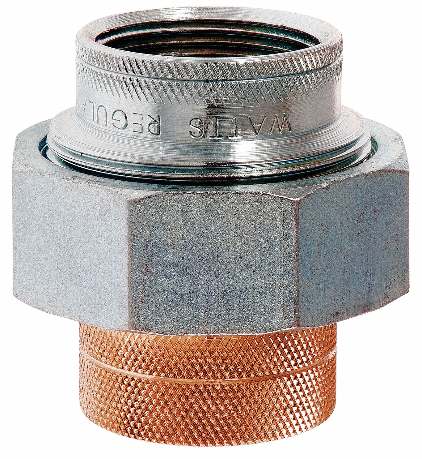 WATTS 3/4 in Brass, Malleable Iron Dielectric Union with MIP x Solder