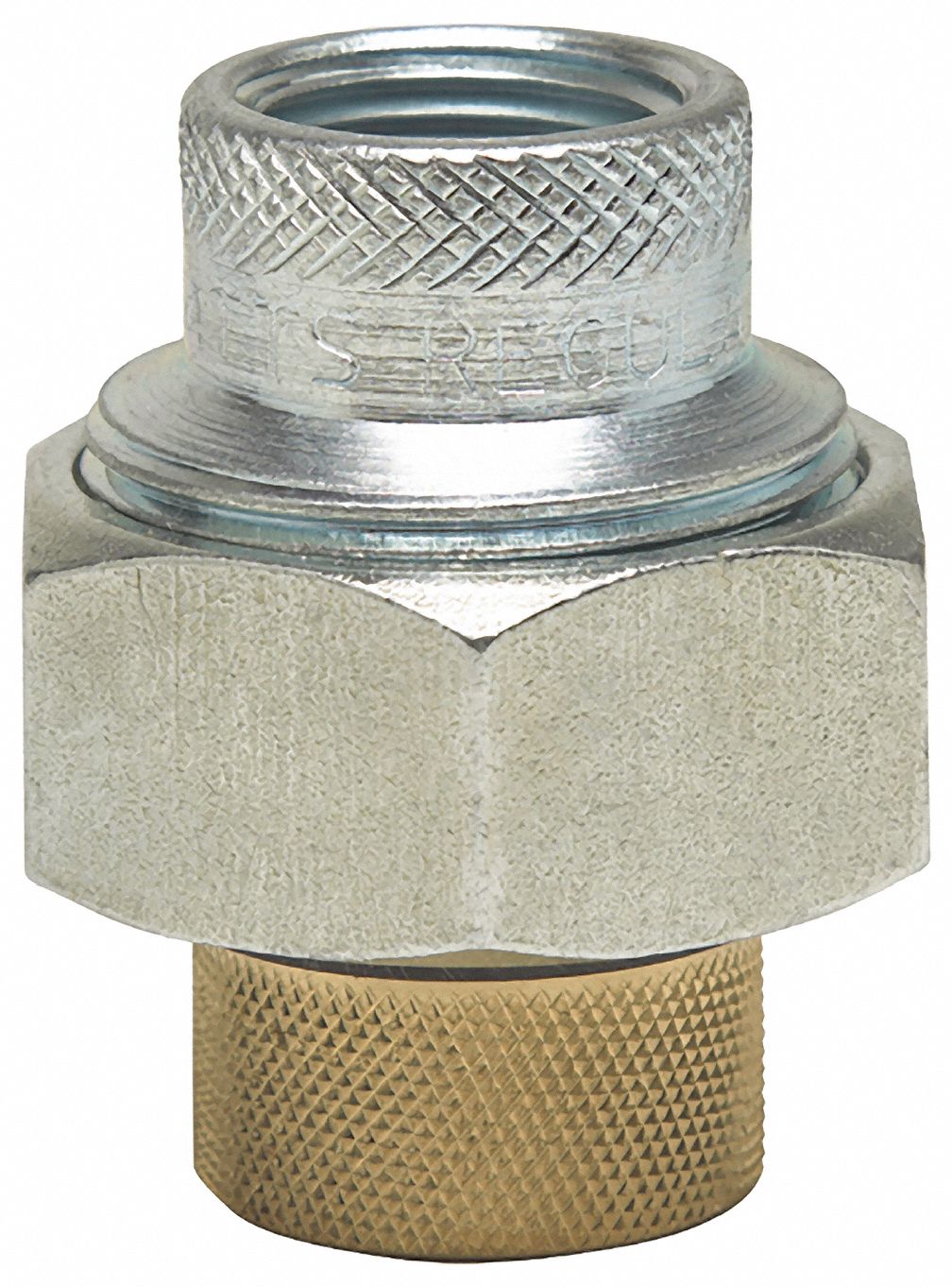 Raccord Diélectrique Watts 3/4" FIP (NPT) X 1/2" CTS - Laiton/acier - Neuf (stock Excédentaire)