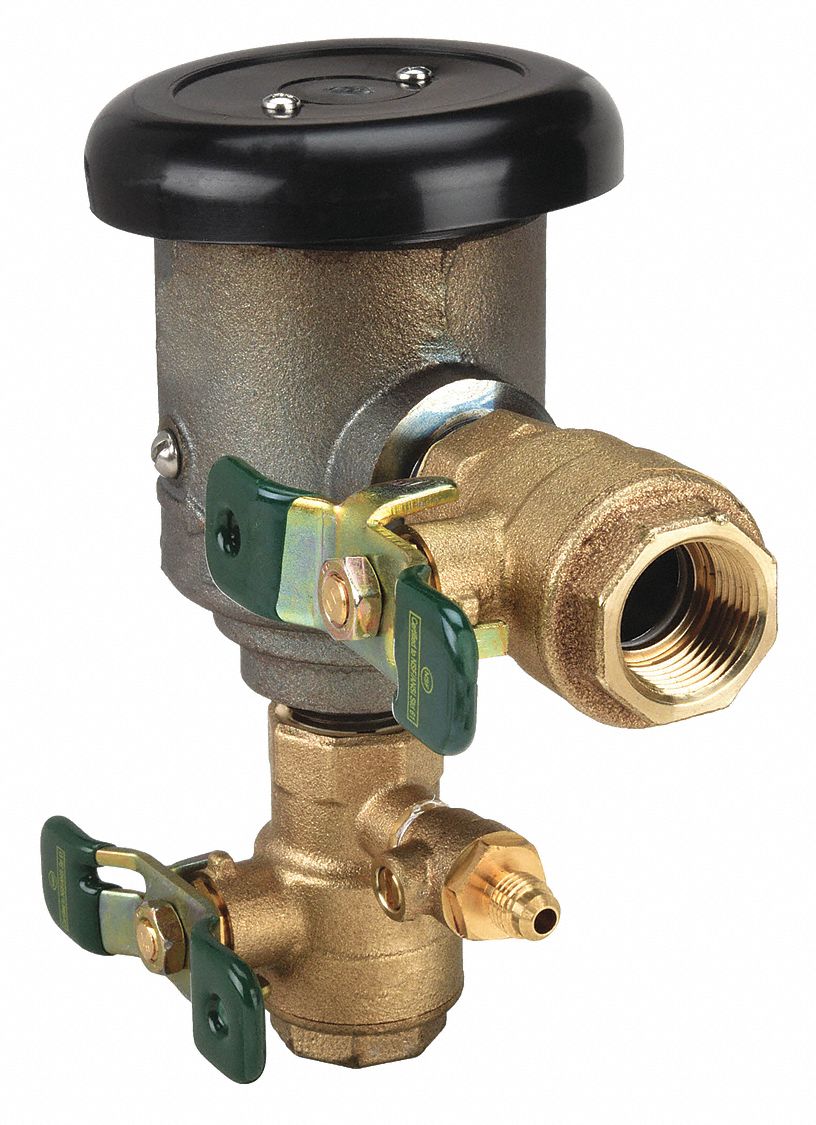 Brass Anti-Siphon 3/4 in. Control Valve Backflow Preventer Irrigation