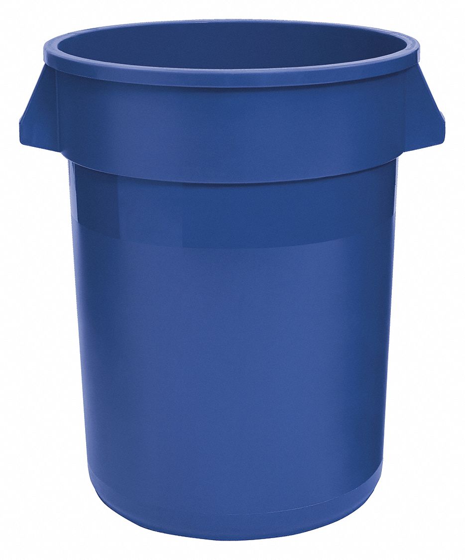 CONTENEUR ROND 44 GAL 24 PO BLEU