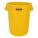 UTILITY CONTAINER,32 GAL.,YELLOW