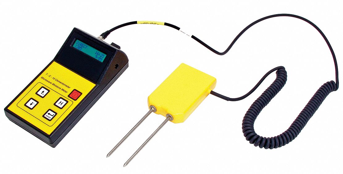 GRAINGER APPROVED Cement Moisture Meter, Moisture 35 to 65 5DPN4