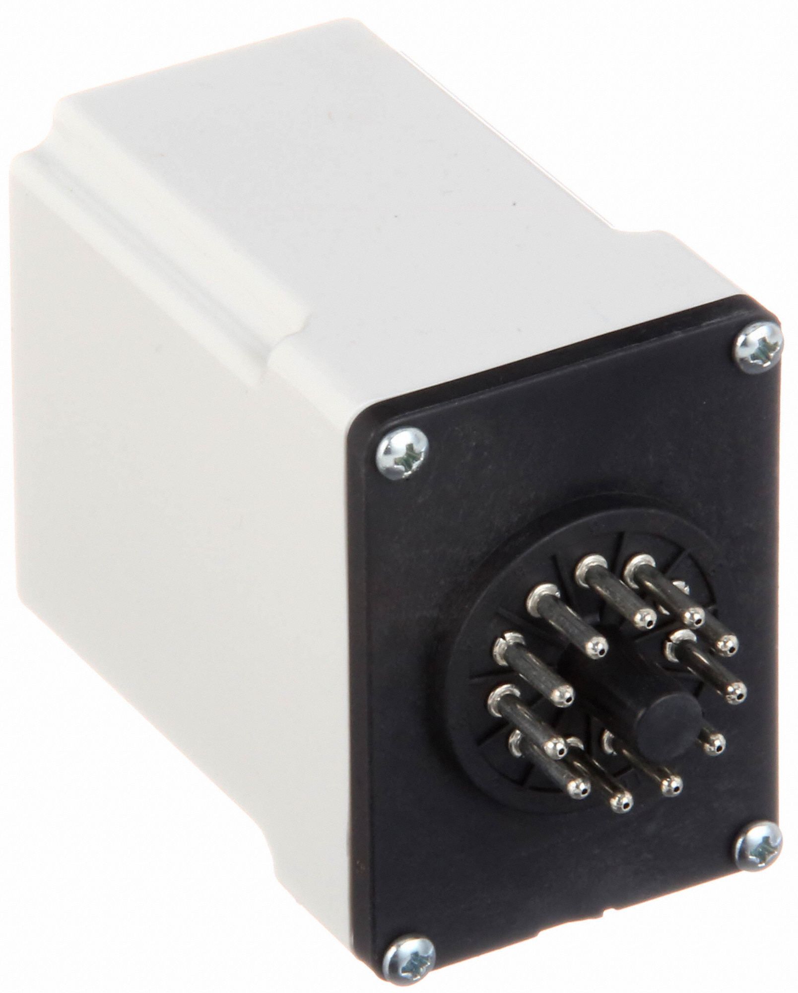 DAYTON MultiFunction Time Delay Relay 11 Pins Relay, Push Button