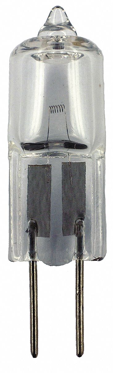 AMPOULE HALOGÈNE MINIATURE, 2 BROCHES (G4), T2¼, 785, 6V, 8W, 163LM