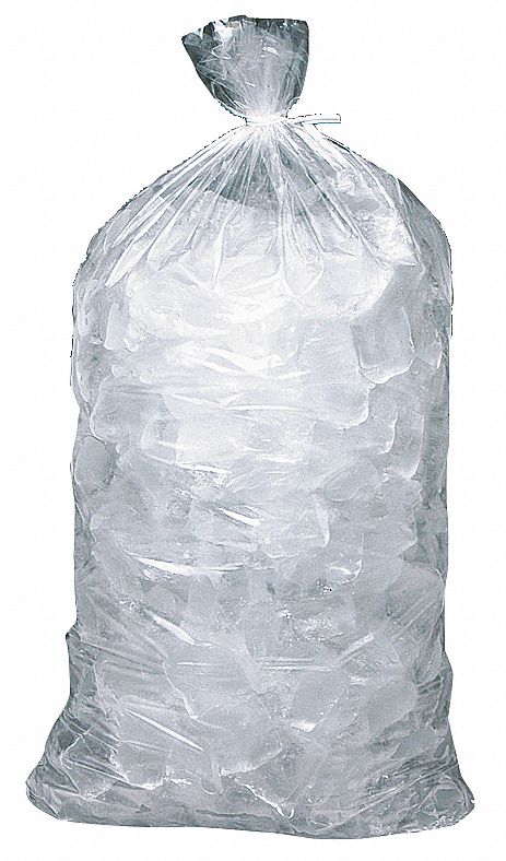 ICE BAG,20X11 IN.,1.20 MIL,PK1000