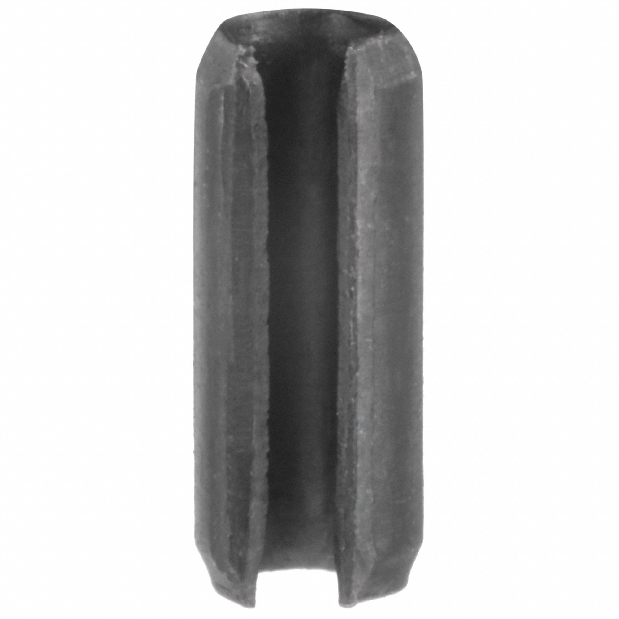 SPRING PIN, 0.133 IN DIA, 0.25 IN L, SLOTTED, INCH, 9/64 IN DIA, ¼ IN SHANK L, STEEL, 500 PK