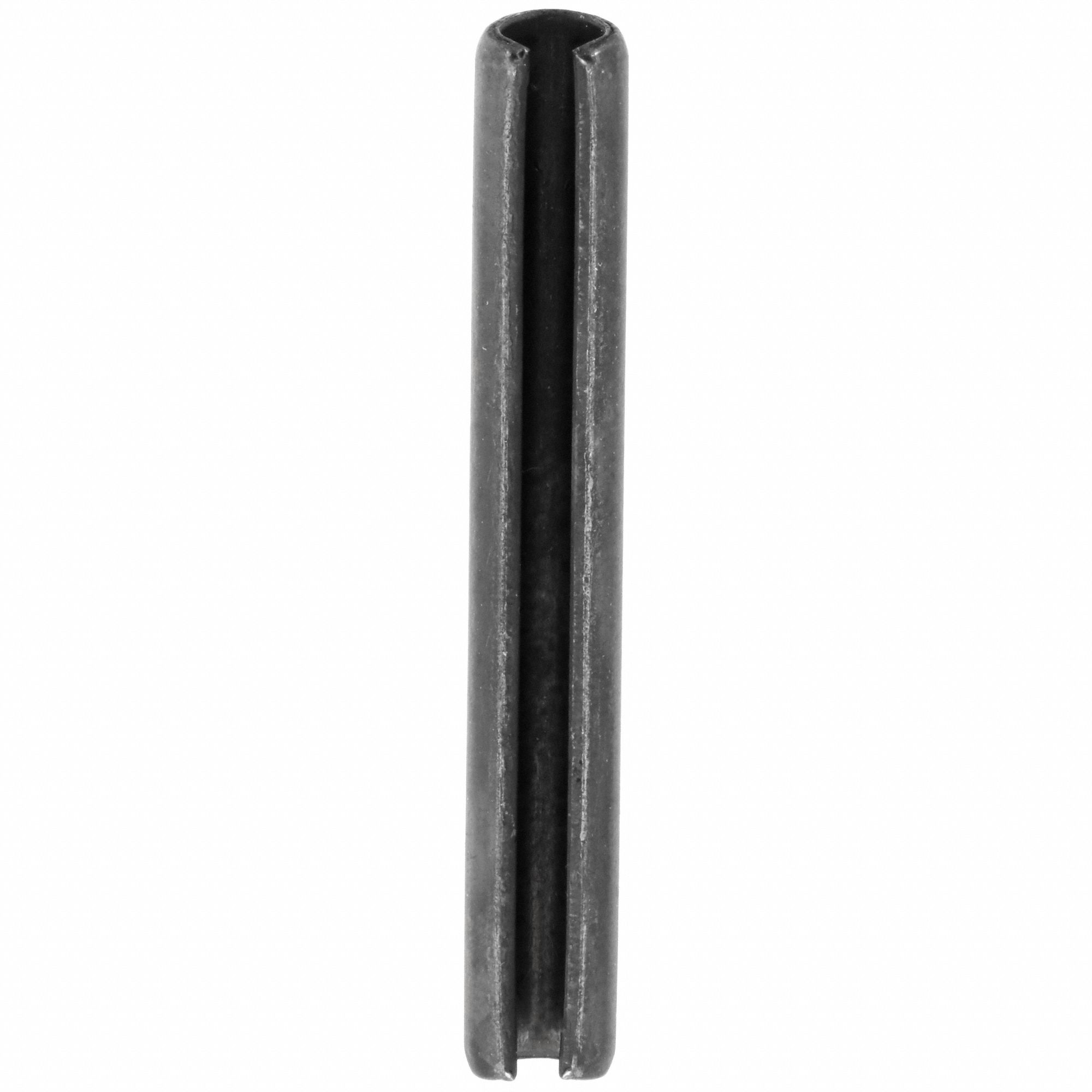 SPRING PIN, 3MM DIA, 18MM L, SLOTTED, METRIC, 3MM PIN DIA, 18MM SHANK L, STEEL, PLAIN, 200 PK