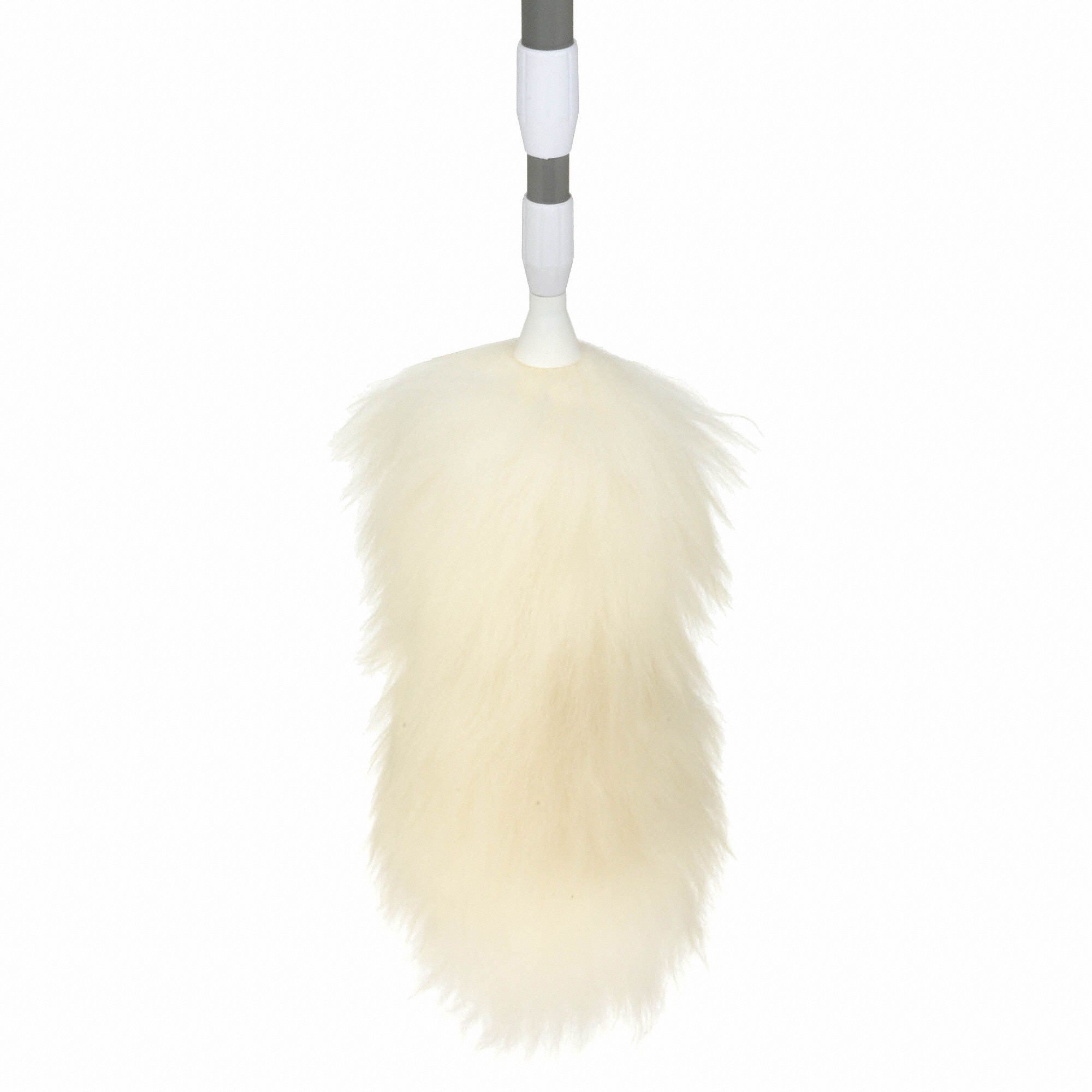 UNGER Extendable Duster, Lambswool Head Material, 30 in to 60 in Length
