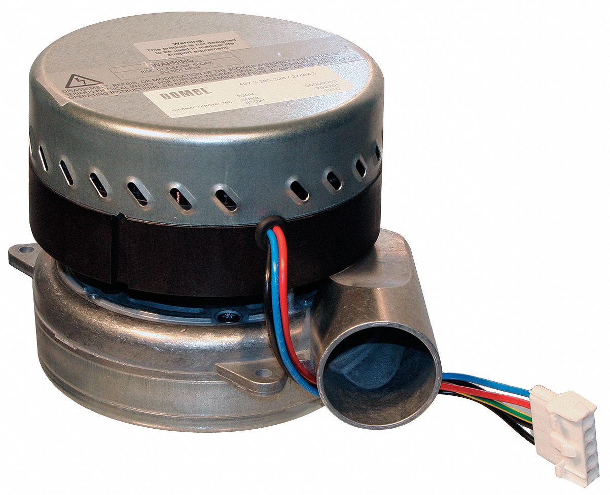 Brushless Blower, 450 Watts, Body Dia. 5.7 in, Blower Stages 1, Voltage