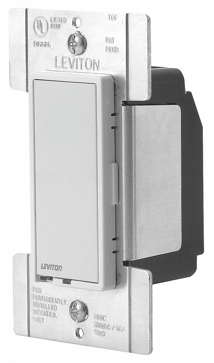 LEVITON Lighting Dimmer, Touch, Incandescent Lamp Type, 1Pole, 3Way