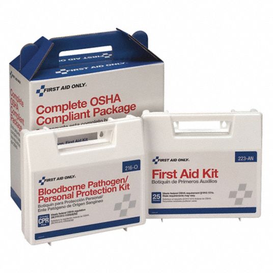 FIRST AID ONLY, Gen Purpose, 25 People Served, First Aid Kit and ...