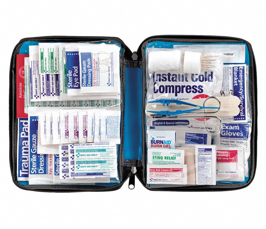 FIRST AID ONLY Kit d/Primeros Auxilios,299 Componentes - 5DXX6 | FAO ...