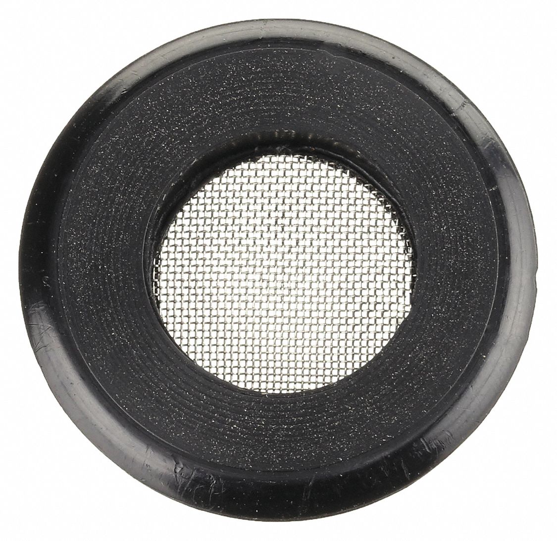 Gladhand Seal: Closed Face Seal, Includes Screen, 0.37 in Thick, Black, 74A-76A, 4 PK