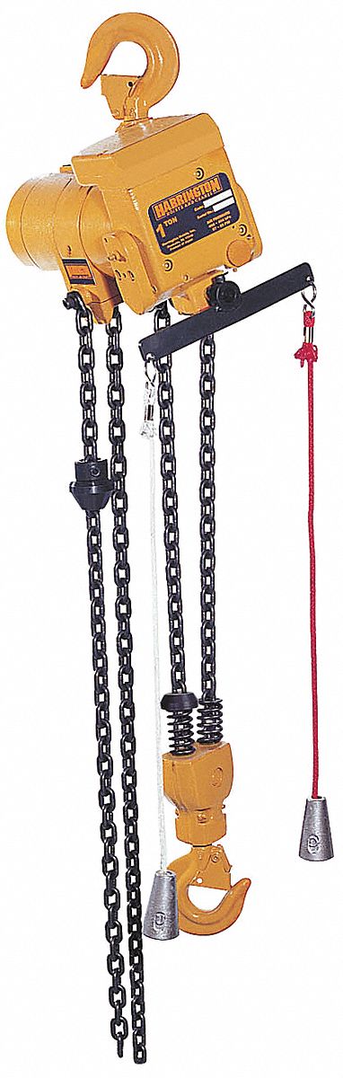 5DZK3 - Air Chain Hoist 1000 lb Cap. 10 ft Lft
