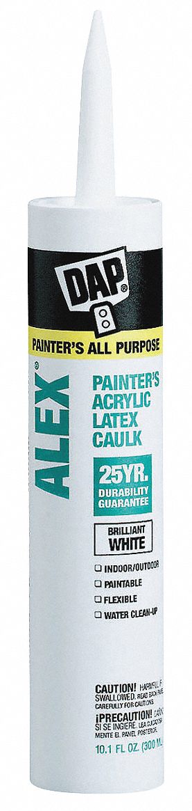 latex caulk caulking dap painter acrylic oz compound painters cartridge grainger close zoro