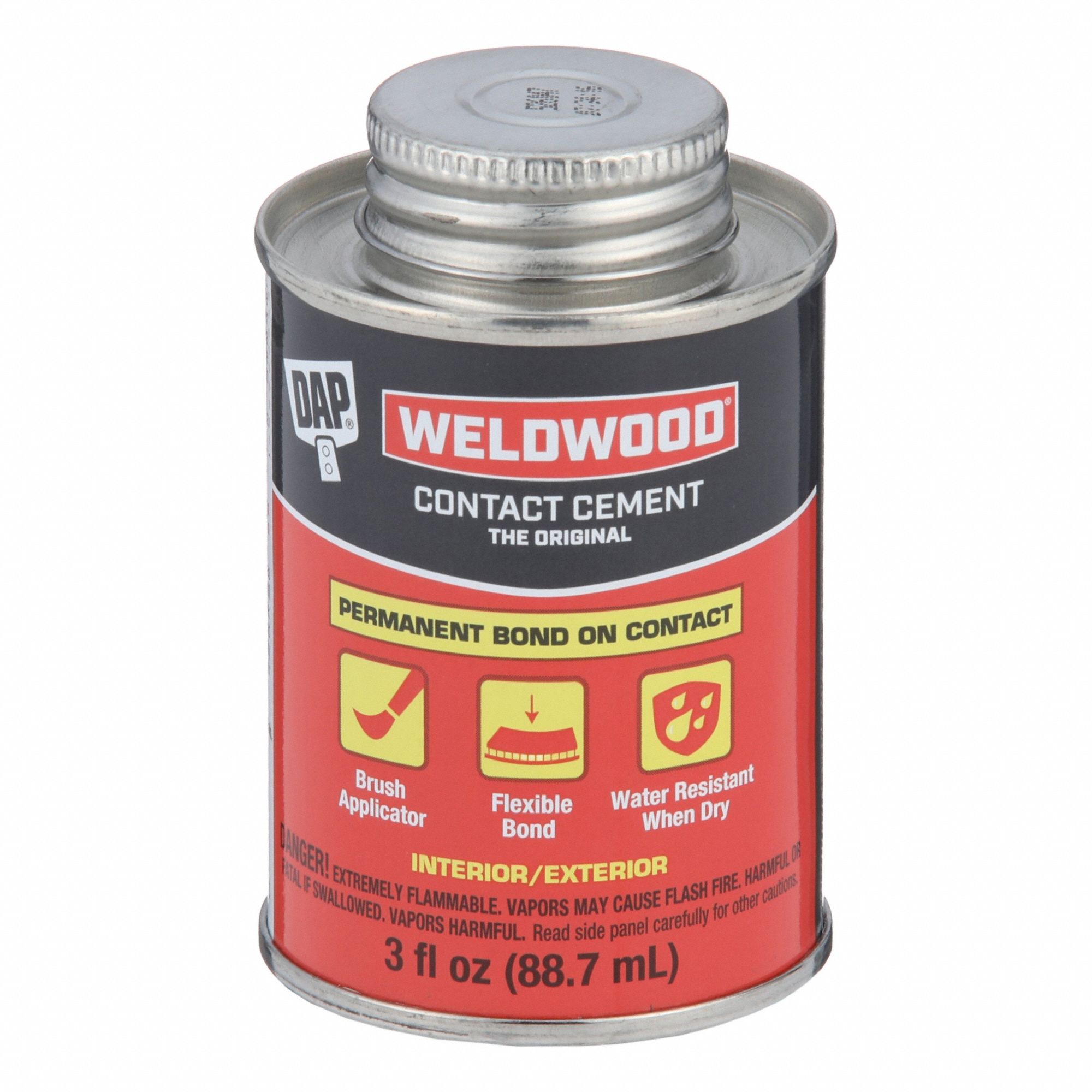 Contact Cement: Weldwood Original, 3 fl oz, Bottle, Tan