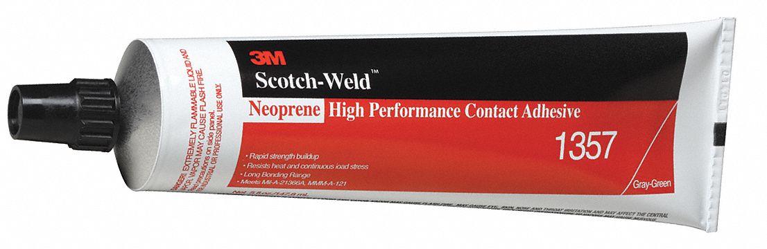 3M 1357 Scotch Weld Neoprene High Performance Contact Adhesive Gray 32 Oz -  Office Depot