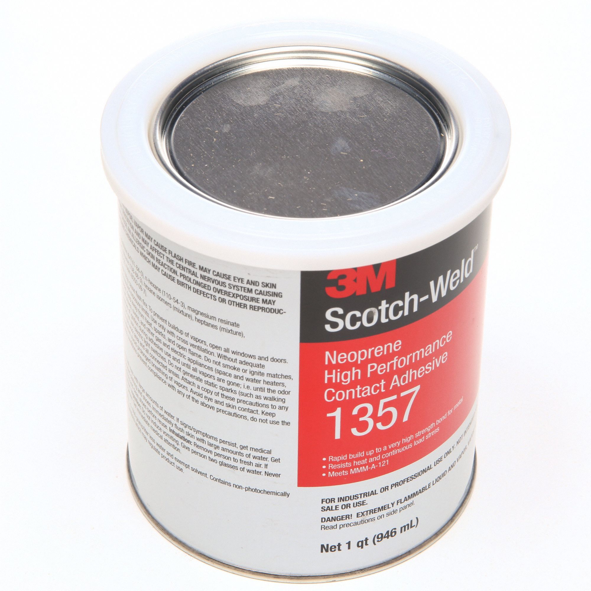 3M 021200-19891 Scotch-Weld EC-1357 Gray-Green Neoprene High Performance  Contact Adhesive - Pint Can at