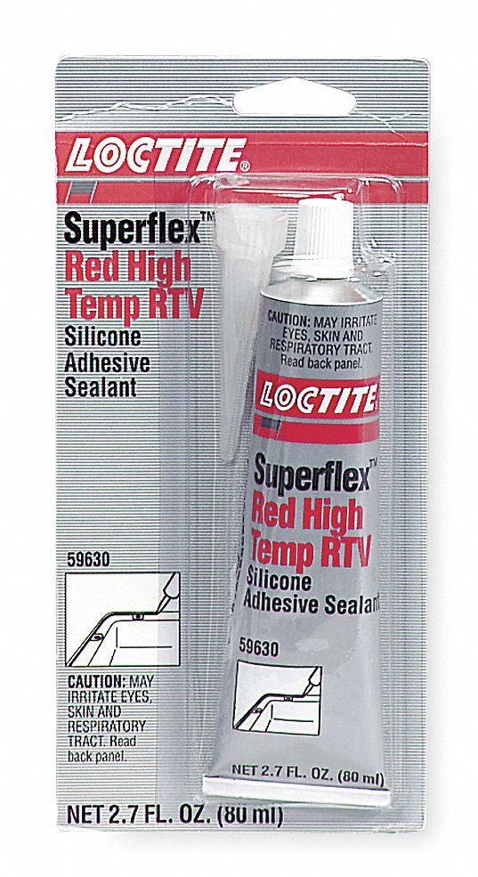 Silicona Roja Alta Temperatura LOCTITE RTV 300ml - Ferretería Teja