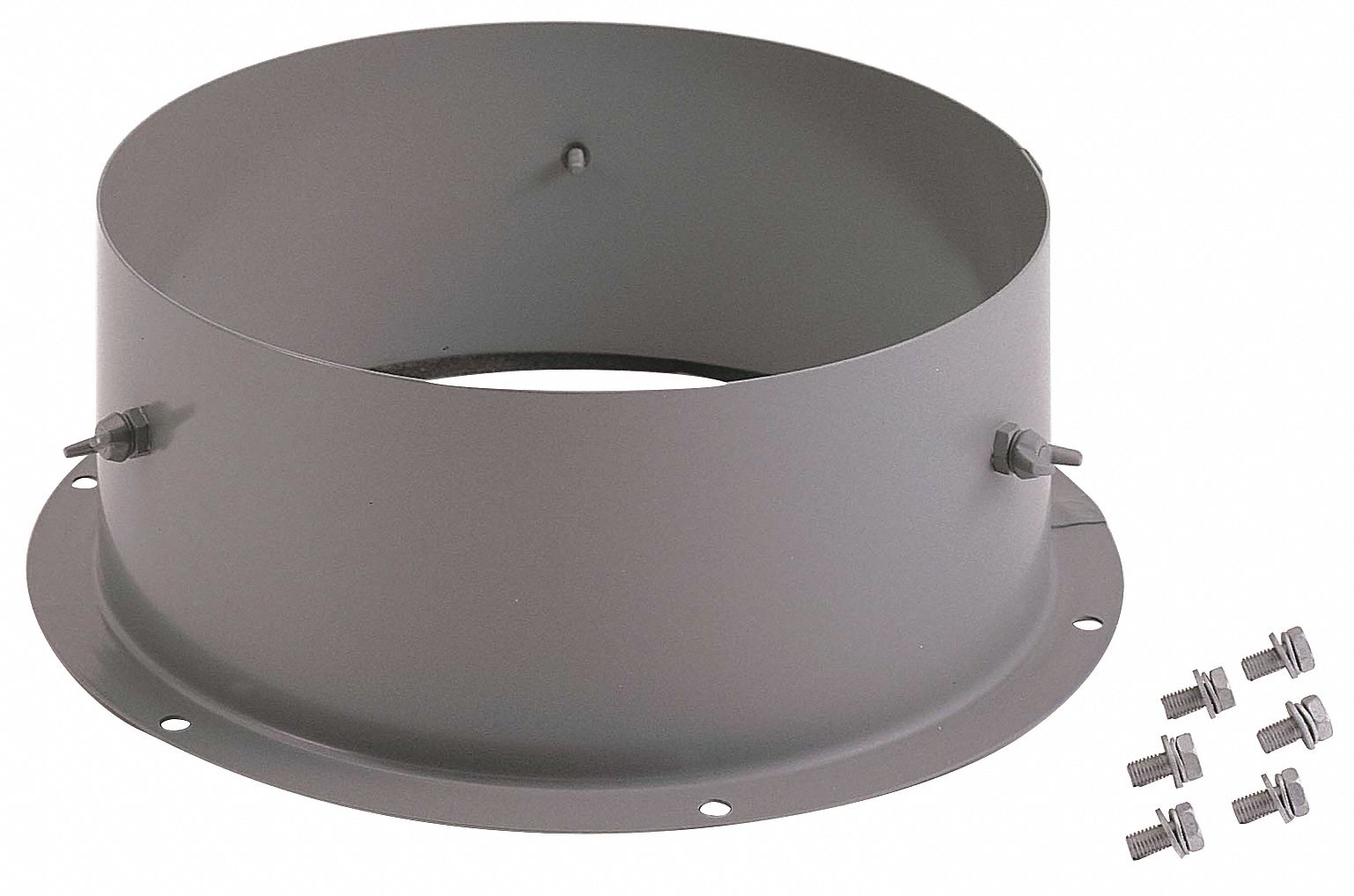 Flange with Clamp, 10 In