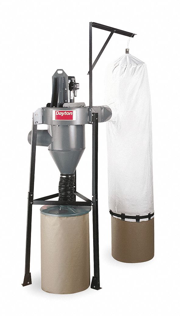 GRAINGER APPROVED Dust Collector, 5 HP 5E8195E819 Grainger