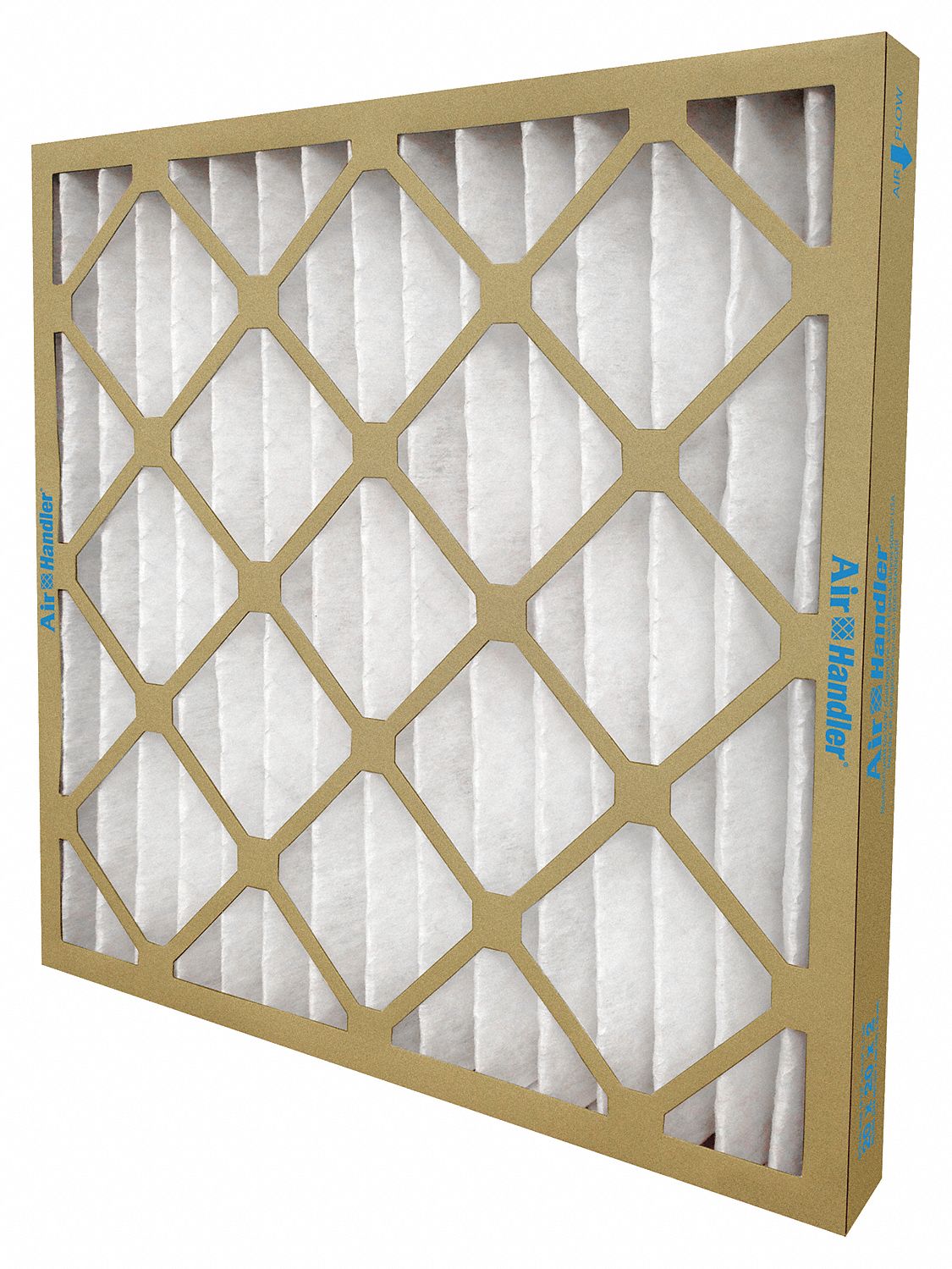 GENERAL USE PLEATED AIR FILTER, 16 X 20 X 2 IN, MERV 7, STANDARD CAPACITY, SYNTHETIC